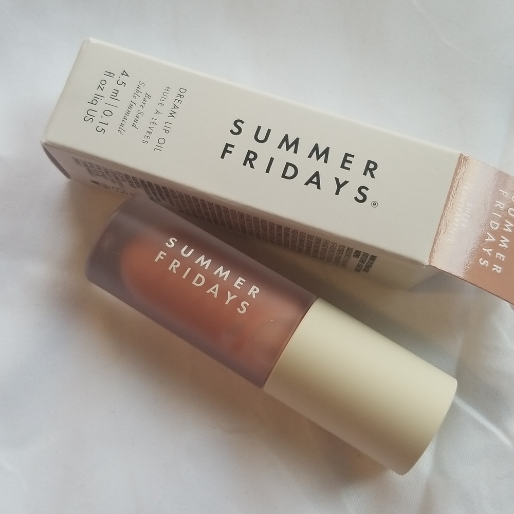 Summer Fridays Lip Oil Bare Sand - Picture 3 of 4